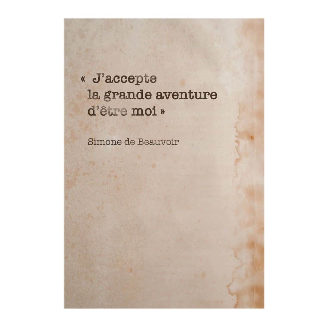 のインスタグラム：「LE MOT DU LUNDI 💌 Que l'aventure commence...😉Bonne semaine à tous ! - #MyPLDM #MoodDuJour」
