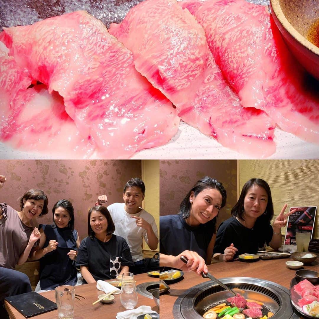 松川浩子さんのインスタグラム写真 - (松川浩子Instagram)「同い年の同志が 新たな人生を 選びました。  すっごい 考えさせられる。  今の私 これでいいん？って。  そんな一歩を踏み出した 深井ちゃん 頑張って来いよー💨  お肉で祝いました。 いってらっしゃい！  #お肉#ちちんぷいぷい #18年ほど一緒にやってきた#新しい人生#上京#大変お世話になりました#素敵なであいがあるといいね #大宮エリーさん」8月26日 18時12分 - hiroko_matsukawambs