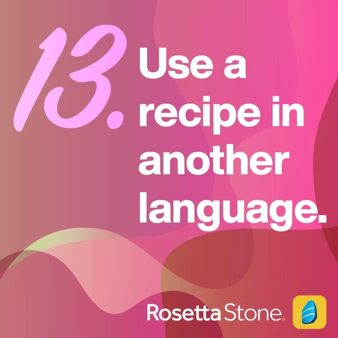 Rosetta Stoneさんのインスタグラム写真 - (Rosetta StoneInstagram)「We need recs! Let us know what you'd like to make in the comments 😍 . . . #summerbucketlist #bucketlist #challenge #summerchallenge #summer #recipe #cooking #recipes #cook #chef #food #languages #learnlanguages」8月27日 5時18分 - rosettastone