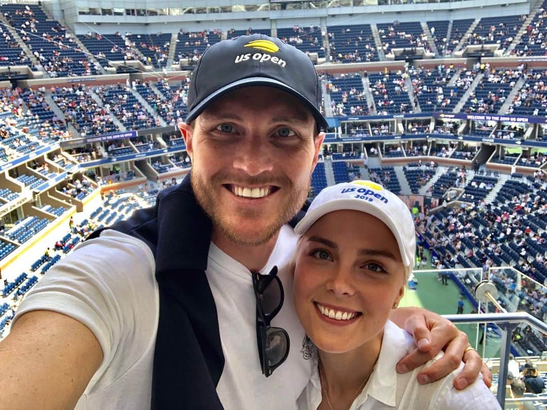 キーラ・コルピのインスタグラム：「US OPEN!!🎾💖」
