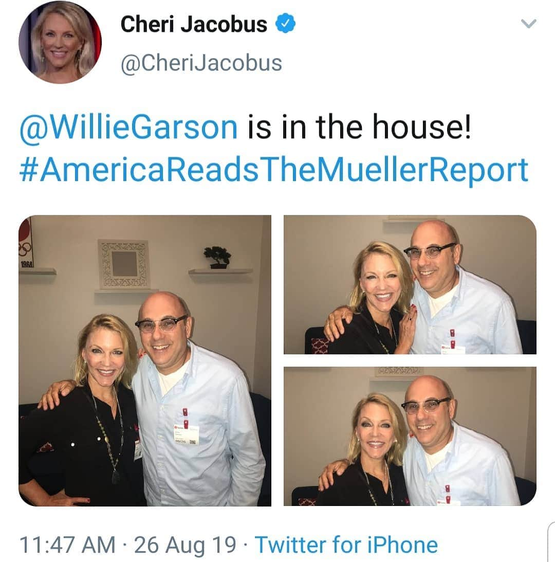 ウィリー・ガーソンさんのインスタグラム写真 - (ウィリー・ガーソンInstagram)「Here we go! #AmericaReadstheMuellerReport, look for it soon on your local stations Nationwide....gofundme.com/f/americareadsthemuellerreport」8月27日 4時06分 - willie.garson