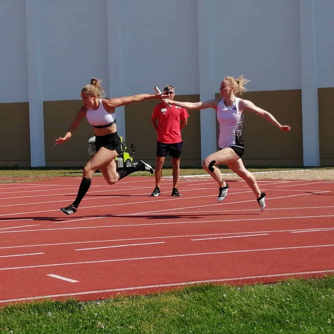 Jessica-Bianca WESSOLLYのインスタグラム：「Impressionen aus dem letztwöchigen Staffeltrainingslager in Kienbaum 🏃‍♀️ #adidas #adidasfamily #heretocreate #trackandfield #trainingslager #relay #squad #squadgoals #dlv」