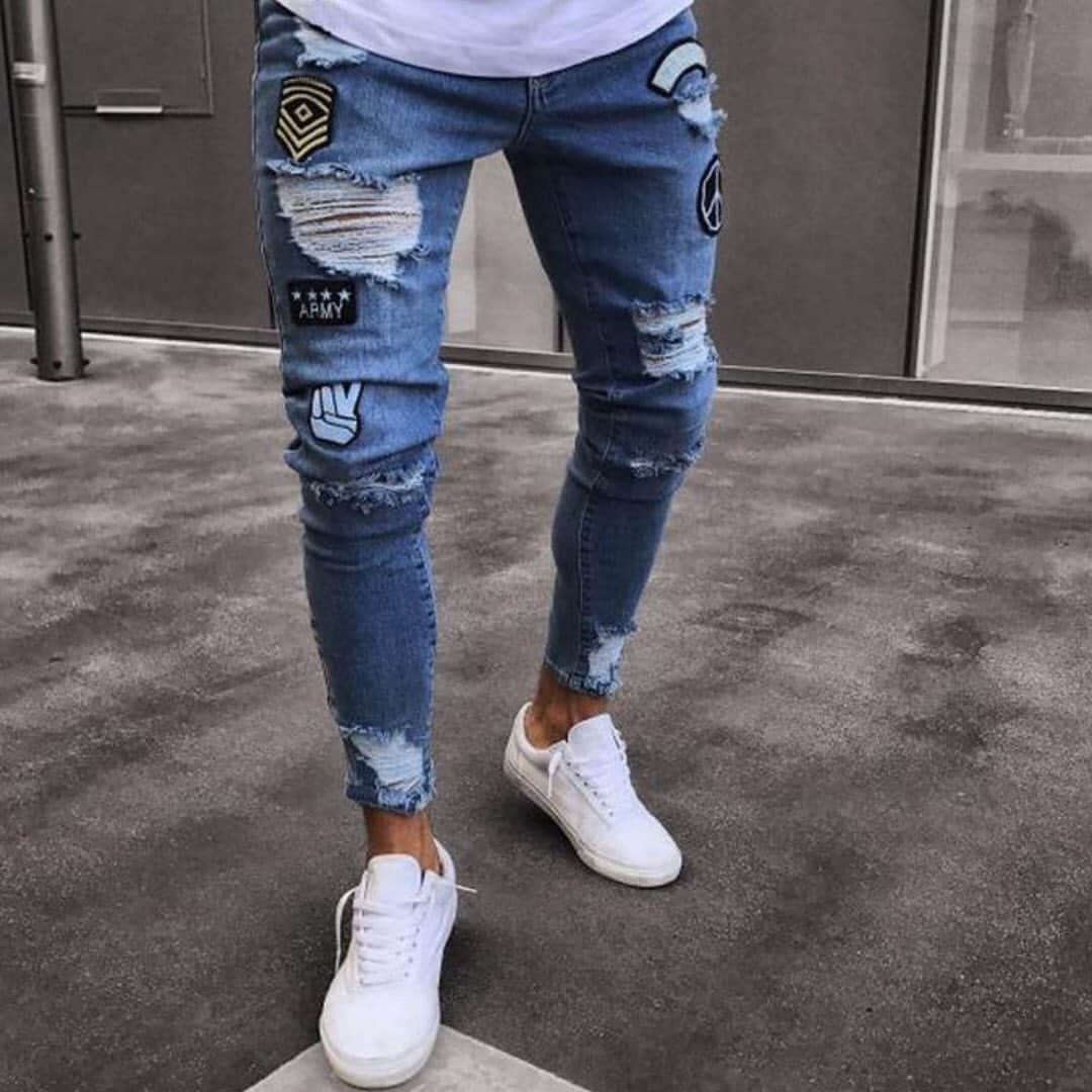 STYLE4GUYSのインスタグラム：「🔴Denim Slim jeans (3 colors) by @Rinmak.clothes 🔵 Price: $49 💵 👉Follow @Rinmak.clothes 🔥 🔥Special OFFER 🔔7 Hours ONLY ❗ 🔥GET EXTRA 17% OFF Your Purchase with Code: ST17 ➕  FREE WORLDWIDE SHIPPING✈ 🔴LIMITED TIME 🏃HURRY, BEFORE IT IS GONE❗ _ 💳 Payment method PayPal/Credit Cards ➡Collection > Pants _ 👉WWW.RINMAKSTYLE.COM (link in bio) ☝ ____________________________________ 🌎FREE WORLDWIDE SHIPPING TODAY✈ _ 👉@Rinmak.clothes 👉@Rinmak.clothes 👉@Rinmak.clothes」