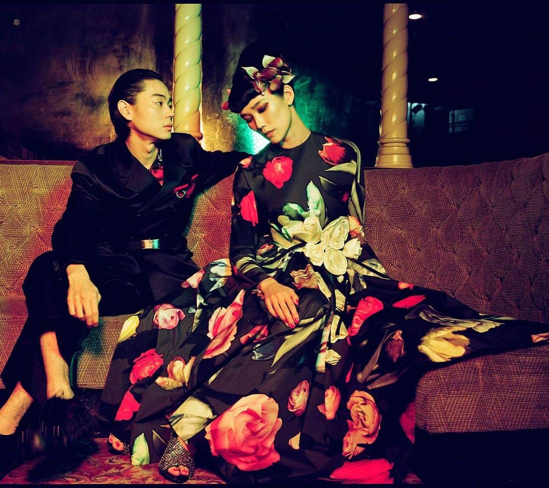 小浪次郎のインスタグラム：「Vogue magazine October issue A butterfly never forgets how to fly.」