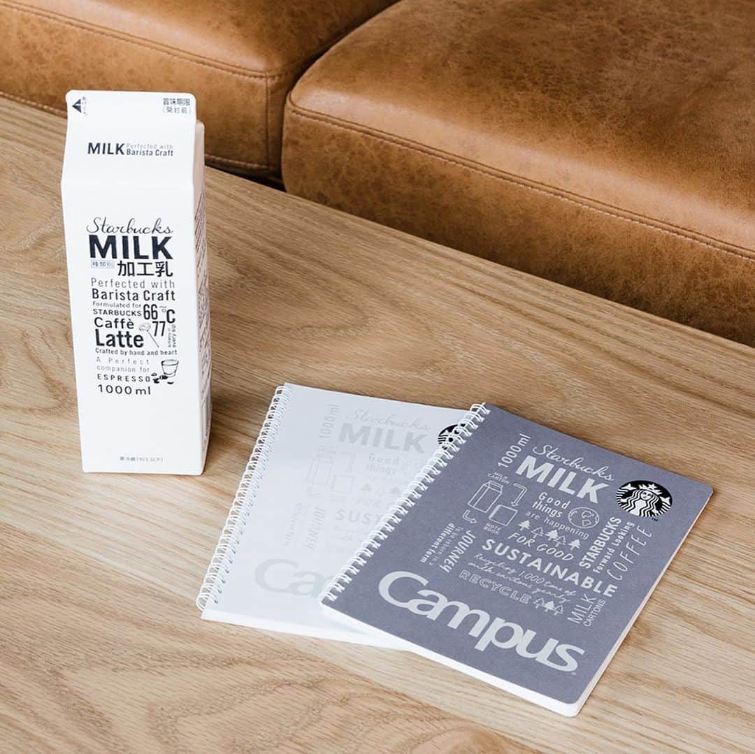 haconiwa / 箱庭さんのインスタグラム写真 - (haconiwa / 箱庭Instagram)「スターバックスがCampusと初コラボレーション！ミルクパックをリサイクルした、サステナブルなノートが8月30日（金）発売。 ・ スターバックスでは、全国約1450店舗あわせて年間約1000トンものミルクパックを消費します。 これまでもミルクパックは100％リサイクルされており、店舗で使用するペーパーナプキンなどに生まれ変わっています。今回のコラボノートの開発は、サステナブルな社会につながるアクションをお客様と一緒に起こしていきたいという想いからはじまったそうです。 ・ 苦節2年半！試行錯誤してつくられたノートの制作について、開発担当者に聞きました。詳しくは、サイトの記事をご覧ください。 https://www.haconiwa-mag.com/life/2019/08/starbuckscampus/ ・ #スターバックス #コクヨ #Campus #キャンパスノート #文具 #starbucks #kokuyo #stationary #notebook #ノート #文房具 #リングノート #キャンパス #サステナブル #リサイクル #ミルクパック #Sponsored」8月26日 21時26分 - haconiwa_mag