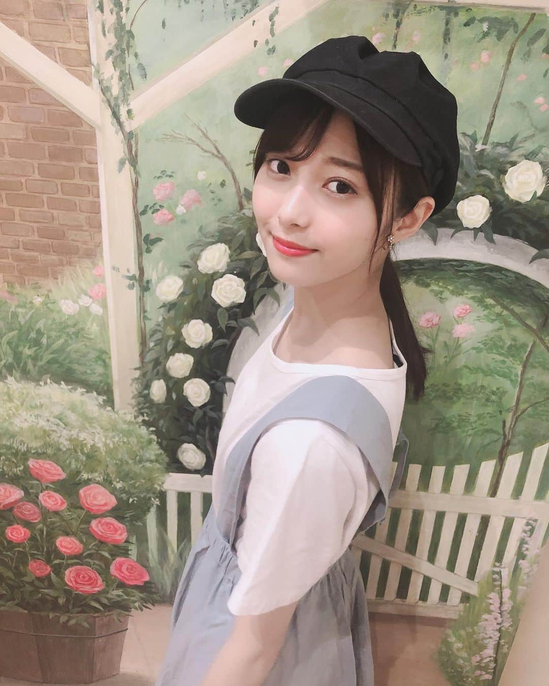 松川星さんのインスタグラム写真 - (松川星Instagram)「かわいい壁があったからつい、、😀📸」8月26日 21時40分 - akarin__rin