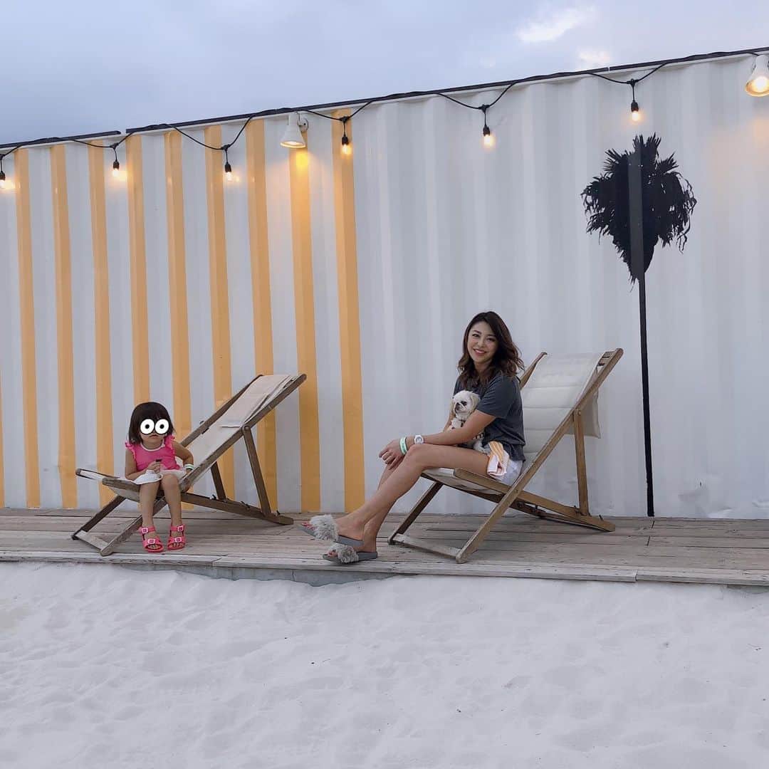 のインスタグラム：「夏らしいこと🍧 BBQしてきたよー！  砂場がBBQのとこから見えるから子供も安心💕 友達の子供といっぱい遊んできたー！ かわいい😌  #summer #夏の思い出 #BBQ #豊洲 #手ぶらbbq #instagood #fitness #protein #바베큐 #이케다유리 #토쿄 #피트니스」