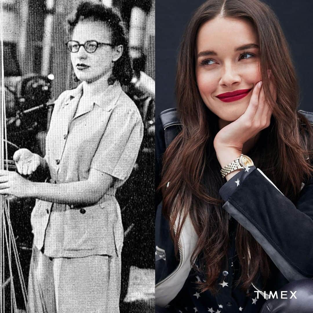 タイメックスさんのインスタグラム写真 - (タイメックスInstagram)「Women have always been a part of the story, so today we celebrate the trailblazers who changed Timex and changed the world.  #WomensEqualityDay #womensempowerment」8月26日 23時00分 - timex