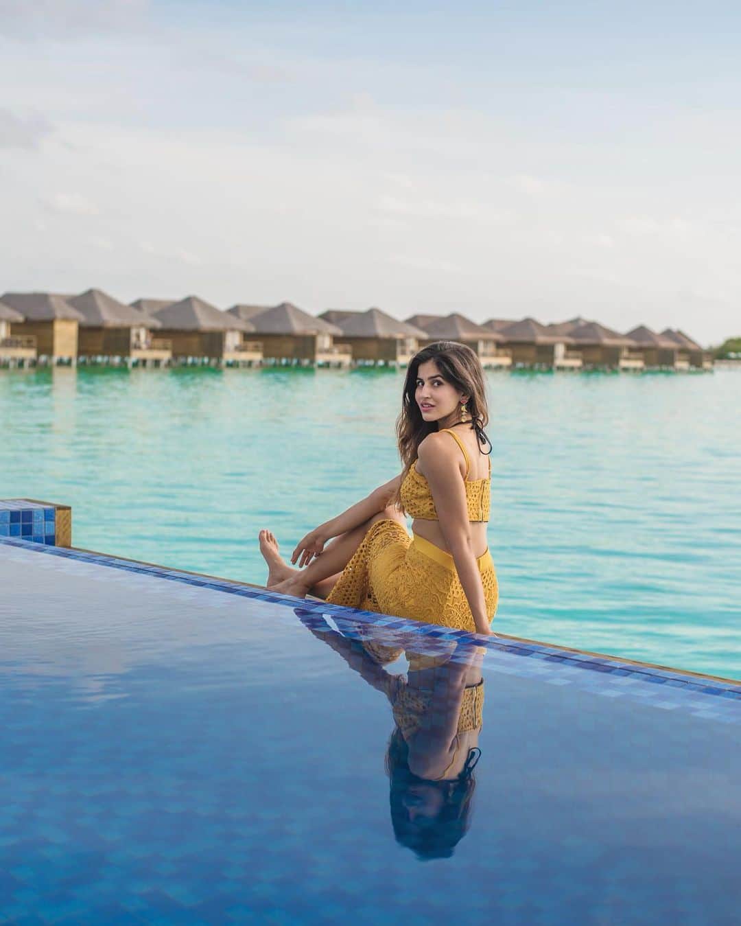 Sakshi Malikさんのインスタグラム写真 - (Sakshi MalikInstagram)「Water baby 🧜‍♀️ #throwback #visitmaldives . 👗- @Semesstafashion」8月26日 23時27分 - sakshimalikk