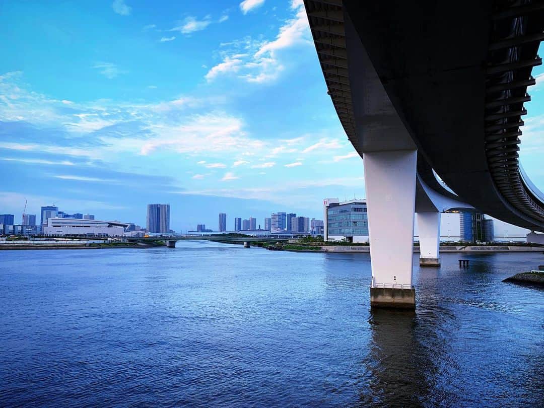 豊大槻さんのインスタグラム写真 - (豊大槻Instagram)「#rainbowbridge  #tokyobay  #レインボーブリッジ  #東京湾」8月27日 0時34分 - yutakachi