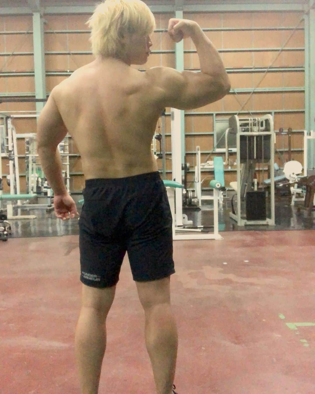 のインスタグラム：「今日のトレーニングおわりっ おやすみ！ #道場 #トレーニング #ウエイトトレーニング #筋肉 #筋肉男子 #プロレス #プロレスラー #清宮海斗 #プロレスリングノア #training #fitness #fit #bodybuilding #workout #fitnessmotivation #hot #prowrestling #muscle #goodnight」