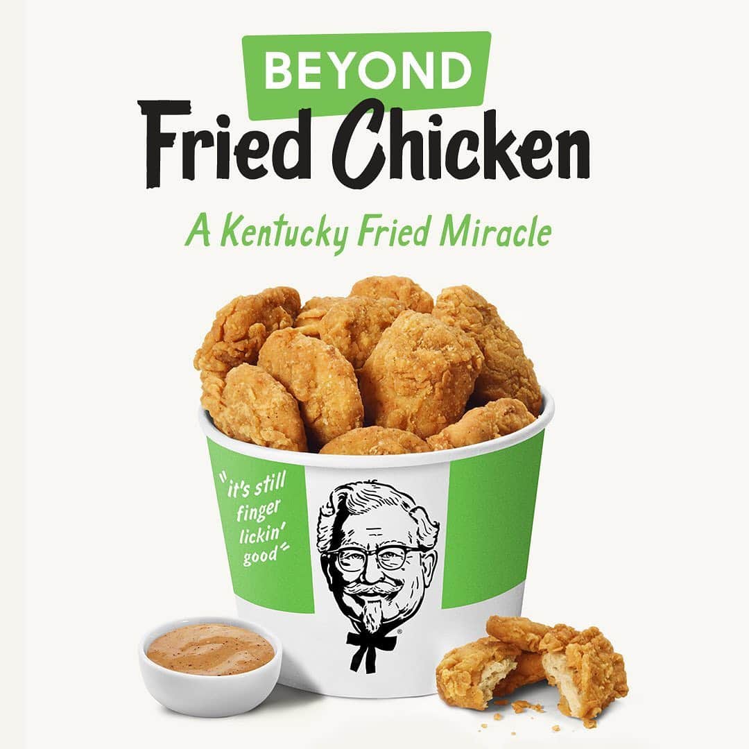 ケンタッキーフライドチキンさんのインスタグラム写真 - (ケンタッキーフライドチキンInstagram)「It’s Kentucky Fried Chicken but it’s made with @beyondmeat. It’s confusing, but it’s also delicious. Feast on these Kentucky Fried miracles tomorrow while they last at KFC in Atlanta, Georgia.」8月27日 1時00分 - kfc