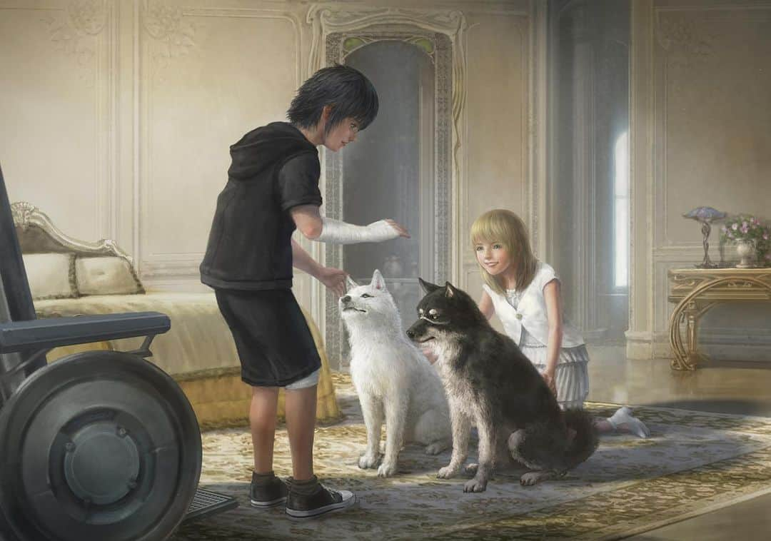 FINAL FANTASY XVのインスタグラム：「Happy #InternationalDogDay!」