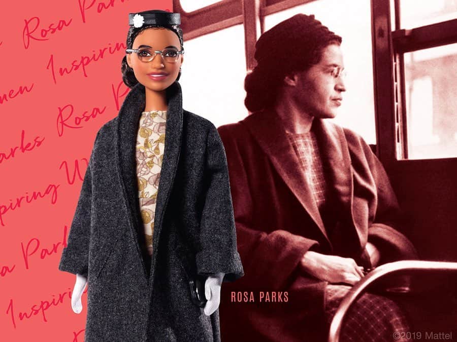 バービーさんのインスタグラム写真 - (バービーInstagram)「Taking risks. Changing rules. Paving the way for generations. ⁣ ⁣ The #Barbie Inspiring Women Series pays tribute to incredible heroines of their time. This year, we’re adding two courageous women – Civil Rights activist, Rosa Parks, and the first American woman to fly in space, Sally Ride. #MoreRoleModels  Both dolls are available for pre-order now on Barbie.com, or find the Barbie Sally Ride doll exclusively at @target, and the Barbie Rosa Parks doll exclusively at @walmart.」8月27日 3時01分 - barbie