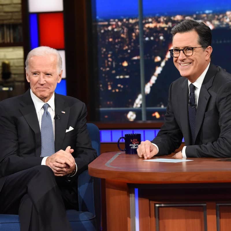 CBSさんのインスタグラム写真 - (CBSInstagram)「@joebiden returns to @ColbertLateShow on Wednesday, September 4th 11:35PM ET/PT! This will be his first late night interview since announcing his run for the White House #LSSC #CBS」8月27日 3時01分 - cbstv