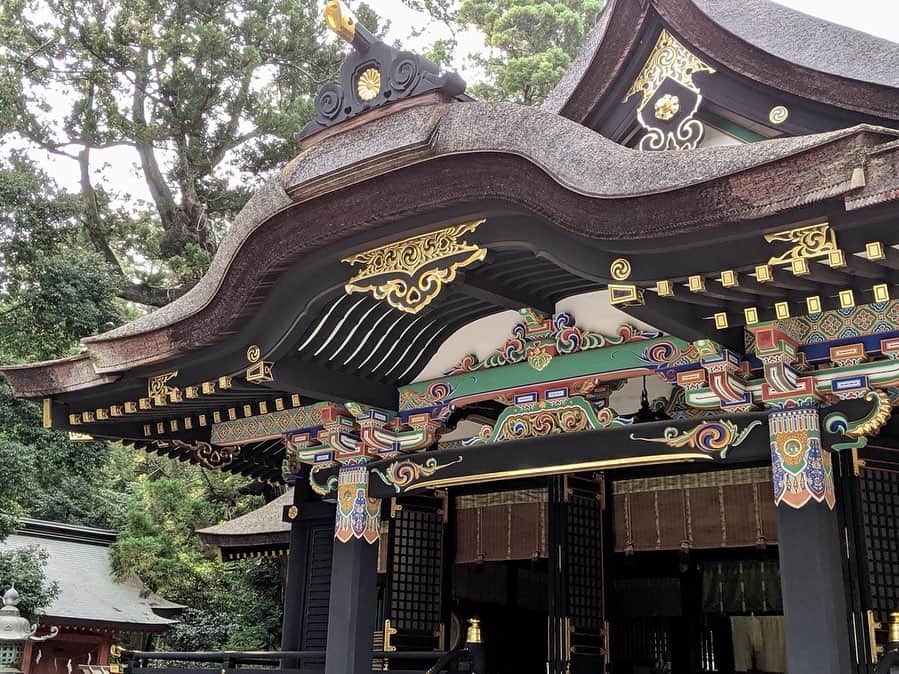 松山愛里さんのインスタグラム写真 - (松山愛里Instagram)「香取神宮⛩ 全国約400社ある香取神社の総本社。 鳥居をくぐるとスーっと空気が変わって 境内までの道のりがとっても気持ちが良かった🍃 心地良い空気と緑に囲まれながら 聴こえてくるのはひぐらしの鳴き声。。癒し🌿🌿🌿 #香取神宮#アイリーンの神社仏閣巡り」8月27日 14時06分 - airi__matsuyama