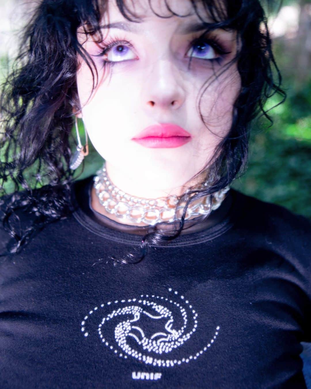 UNIFのインスタグラム：「☆.。.:*Spin Tee [ restocked ] ・°☆.。.:*・°☆.。 .:*・°☆.。.:*・°☆ @myheartswet」