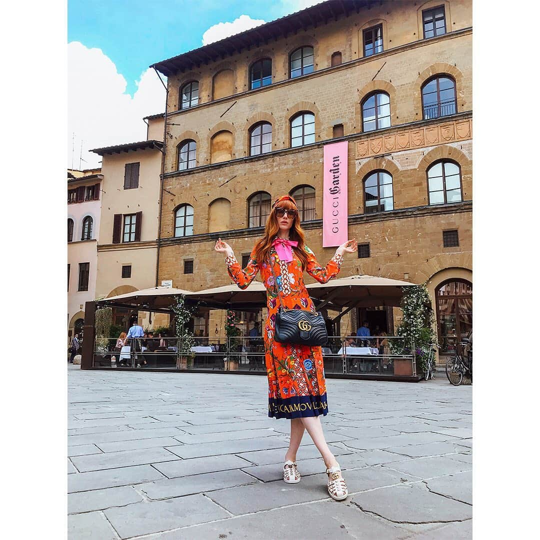 Faith Picozziさんのインスタグラム写真 - (Faith PicozziInstagram)「‪Italy Diaries 9️⃣ Florence 💖 Gucci Garden! #italy #florence #guccigarden #travel #gucci #fashion #style #summer #vacation @filip.milenkovic @filipandfaith @gucci @alessandro_michele」8月27日 7時22分 - faithpicozzi