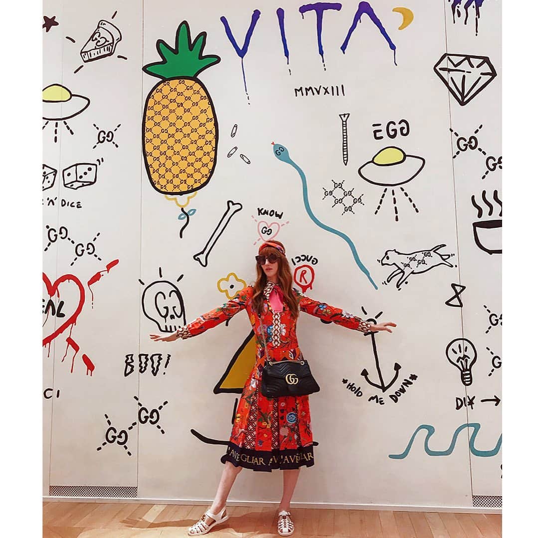 Faith Picozziさんのインスタグラム写真 - (Faith PicozziInstagram)「‪Italy Diaries 9️⃣ Florence 💖 Gucci Garden! #italy #florence #guccigarden #travel #gucci #fashion #style #summer #vacation @filip.milenkovic @filipandfaith @gucci @alessandro_michele」8月27日 7時22分 - faithpicozzi