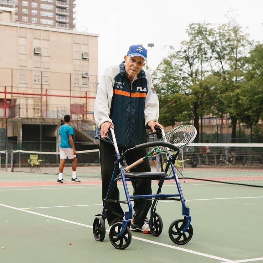 Wall Street Journalさんのインスタグラム写真 - (Wall Street JournalInstagram)「Sixty years ago, Robert Ryland became the first black man to play professional tennis.⠀ ⠀ He got his first racket at 8 years old, was a national champion at 35 and didn't quit playing competitively until he was 85. Now, at 99, he volunteers to help guide children in a summer program at the same New York City playground where he trained a young Arthur Ashe. ⠀ ⠀ But his path wasn't easy. Ryland was barred from competing in a whites-only pro league until he was nearly 40, becoming the first black man to do so in 1959. Past his prime, and less experienced than his white competitors, he didn't last long as a pro.⠀ ⠀ Spending part of his youth in Mobile, Ala., during the Jim Crow era, he says his relationship with tennis was informed by his experience with racism. He recalls seeing people hung on trees on his way to the "Negro" park in his neighborhood where he would go to play tennis.⠀ ⠀ "Every day, I'd be scared to death," he said.⠀ ⠀ Read more at the link in our bio.⠀ ⠀ 📷: @dontgabalot for @wsjphotos」8月27日 8時43分 - wsj