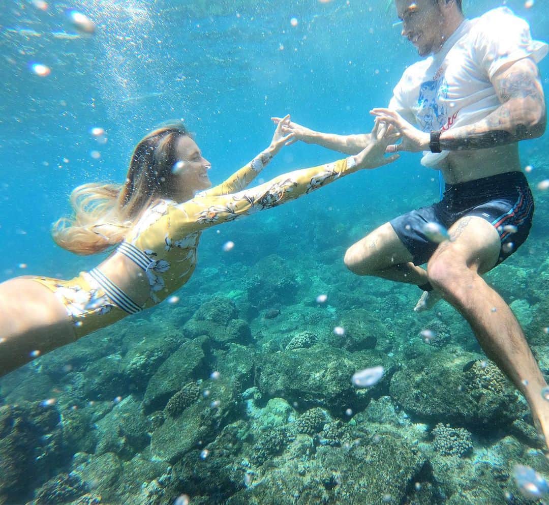 アラナ・ブランチャードのインスタグラム：「Miss you..... you can come home now😘 @jackfreestone」