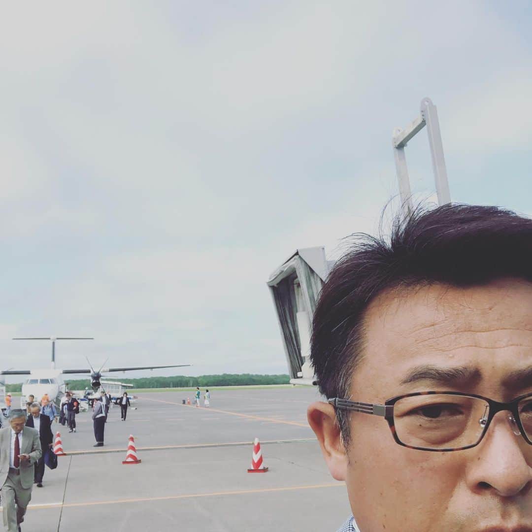 岩本勉さんのインスタグラム写真 - (岩本勉Instagram)「たんちょう釧路空港！」8月27日 8時53分 - gun18gun18