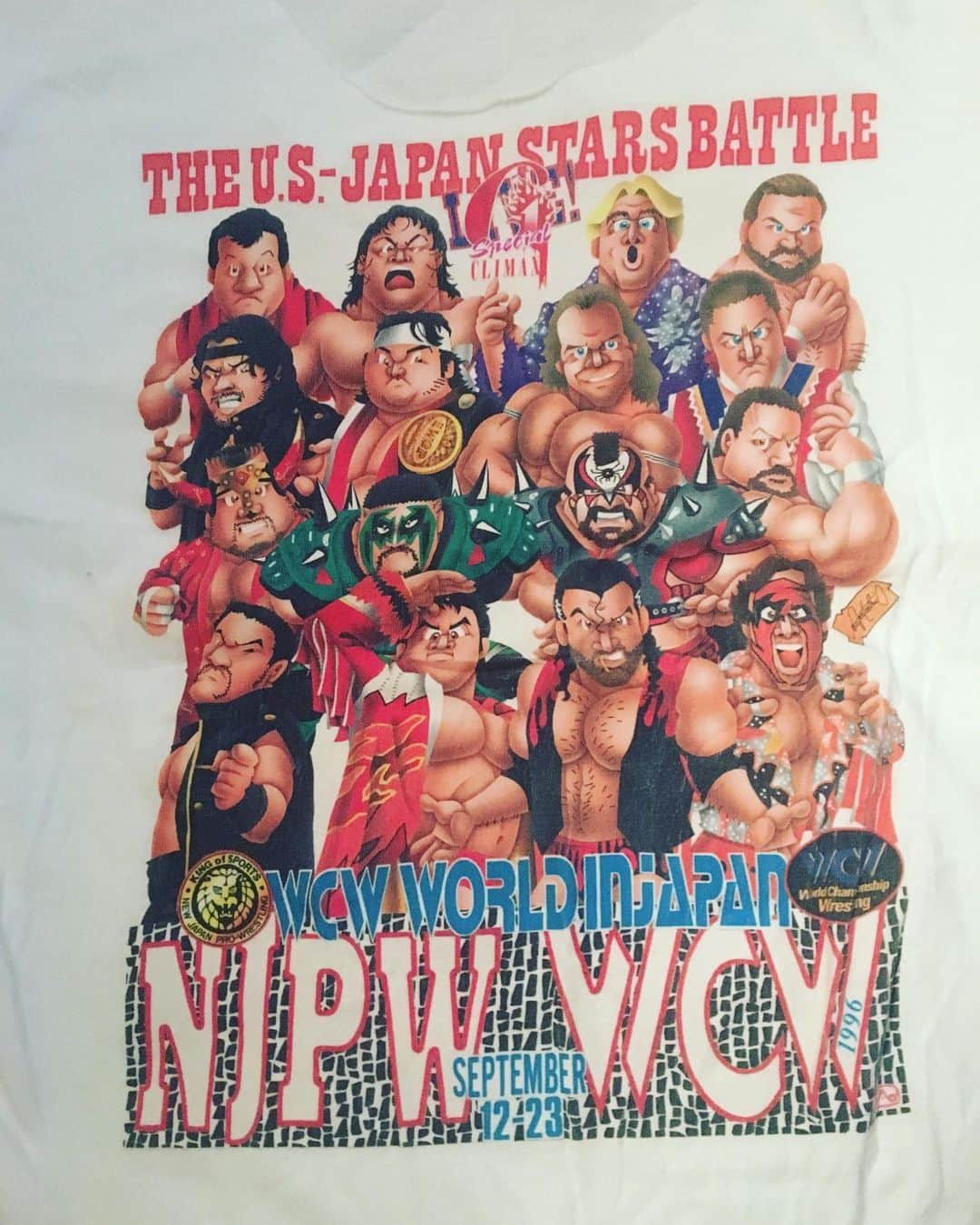 スコット・ノートンさんのインスタグラム写真 - (スコット・ノートンInstagram)「#njpw t-shirt blast from the past! Recognize anyone?」8月27日 9時05分 - scottflashnorton