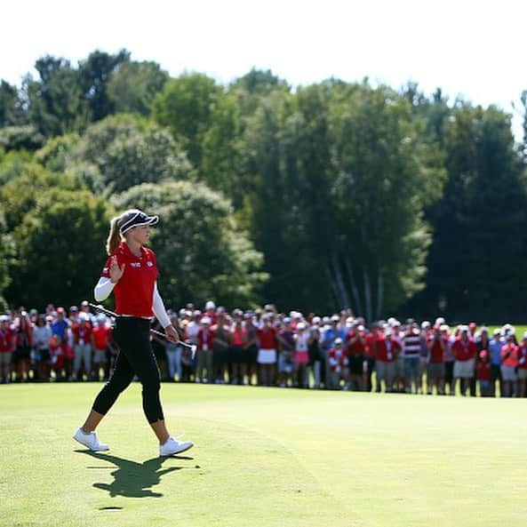 ブルック・ヘンダーソンさんのインスタグラム写真 - (ブルック・ヘンダーソンInstagram)「Thanks be to God! 🙏🏻 ❤️ What an amazing week! T-3! #LowCanadian 😁 @cpwomensopen」8月27日 10時02分 - brookehendersongolf