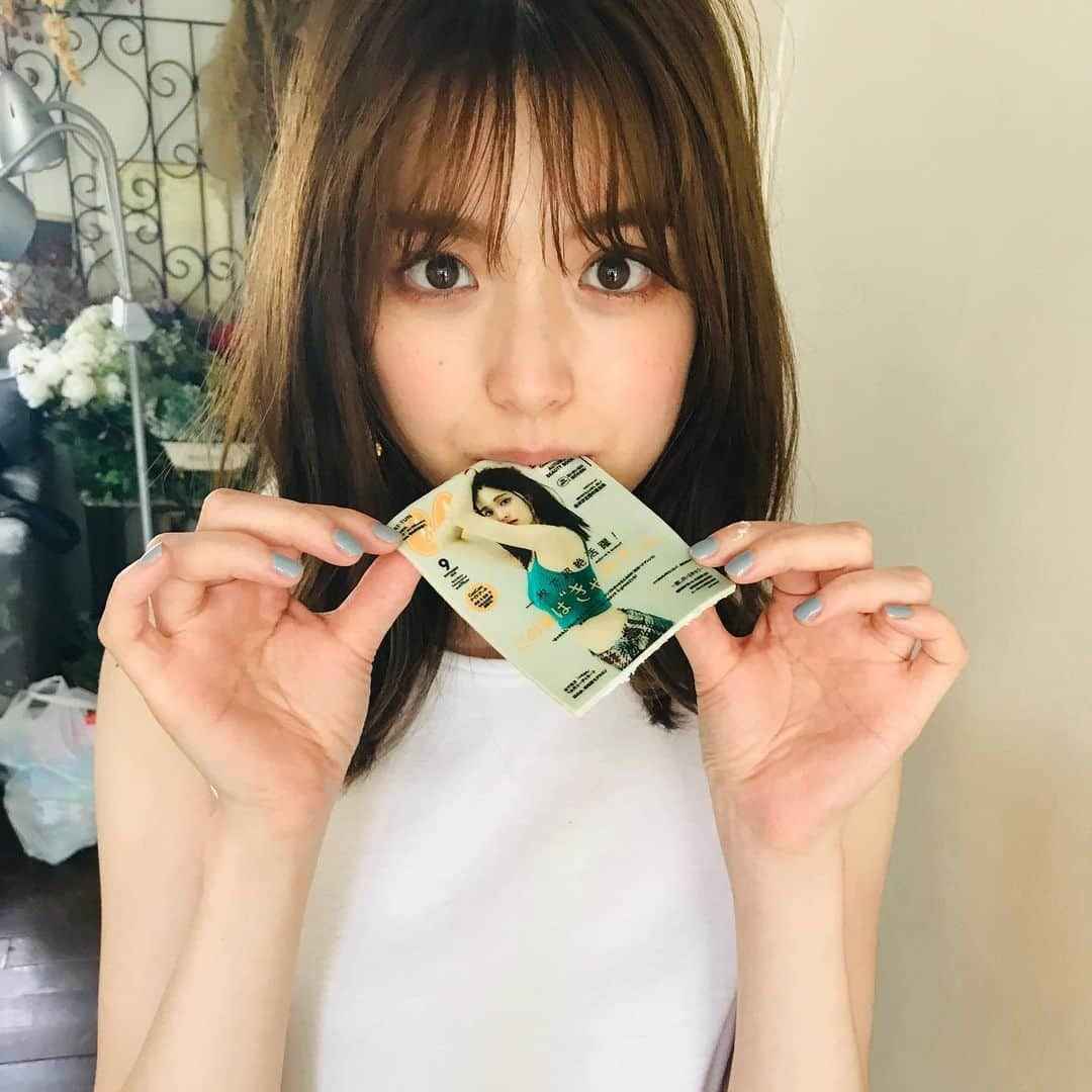 CanCamさんのインスタグラム写真 - (CanCamInstagram)「#27歳 の抱負 と、#もぐもぐまっちゅん と #坂道三姉妹 🍎😋🎂👌💕 #松村沙友理生誕祭 #8月27日 #がんばりまっちゅん #癒し #cancam #乃木坂46 #まっちゅん #松村沙友理」8月27日 10時35分 - cancam_official