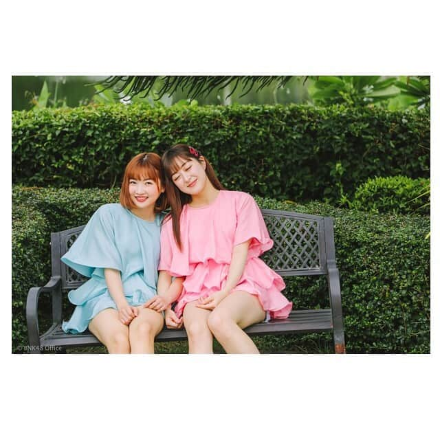 伊豆田莉奈さんのインスタグラム写真 - (伊豆田莉奈Instagram)「Happy Birthday Kaimook น้องสาว ที่ รัก มาก ๆๆๆๆๆๆๆ😘❤️ Häppÿ Bïrthdäÿ 大好きなKaimook(カイムック)のお誕生日だよ✨🎂 お誕生日おめずな😌💗💗 (｡･ө･｡)(•Ӫ•) #happybirthday #kaimookbnk48 #ไข่ซึนะ #カイずな #izurinabnk48 #カイムック #izutarinabnk48 #rinaizutabnk48 #izurinacgm48 #izurina #izutarina #bnk48 #cgm48 #いずりな #伊豆田莉奈  #誕生日」8月27日 12時19分 - rina.cgm48official