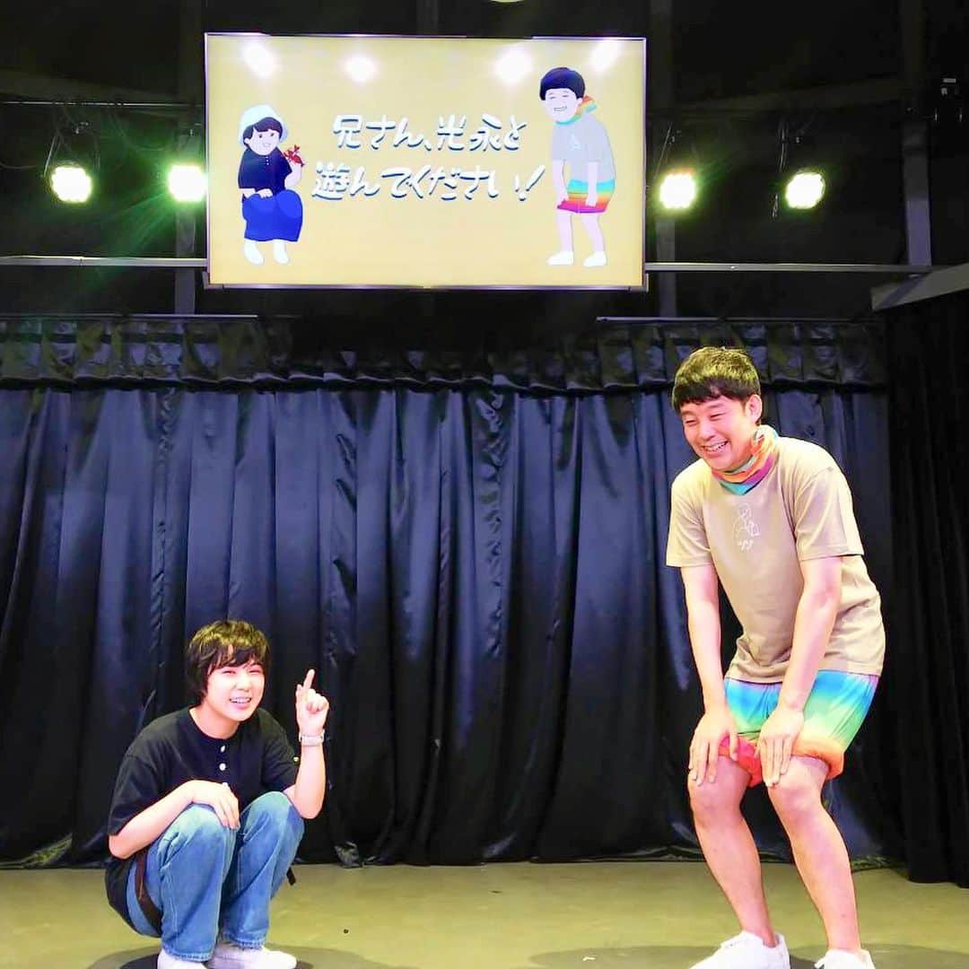 のインスタグラム：「光永ライブ、やはり太陽のようなライブで楽しく、あっという前でした！！！ まっすぐのパワーはやはりすごい！！！ もう少しライブしていたかったです。  ライブ後にポスターとは別バージョンのイラストもいただきました！  #光永 #佐久間一行 #渋谷 #無限大ドーム1」
