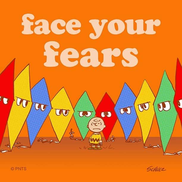 スヌーピーさんのインスタグラム写真 - (スヌーピーInstagram)「Face your fears and go for it.」8月27日 23時26分 - snoopygrams
