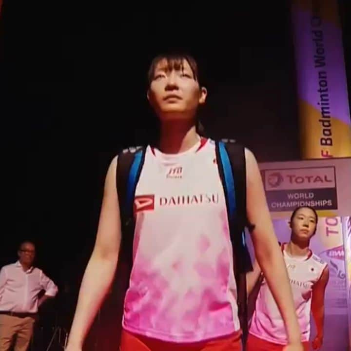 松本麻佑のインスタグラム：「@yonex_badminton  いつもありがとうございます😊 これからも頑張ります💪 #世界選手権  #YONEX  #バーゼル」