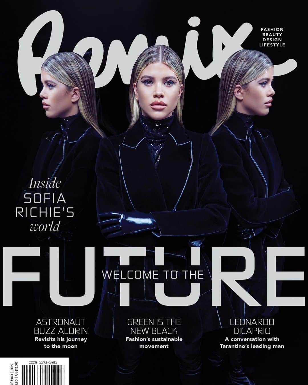 ソフィア・リッチーのインスタグラム：「thank you  @remixmagazine and @dennisleupold I love you, you’re amazing 🙌🏽」