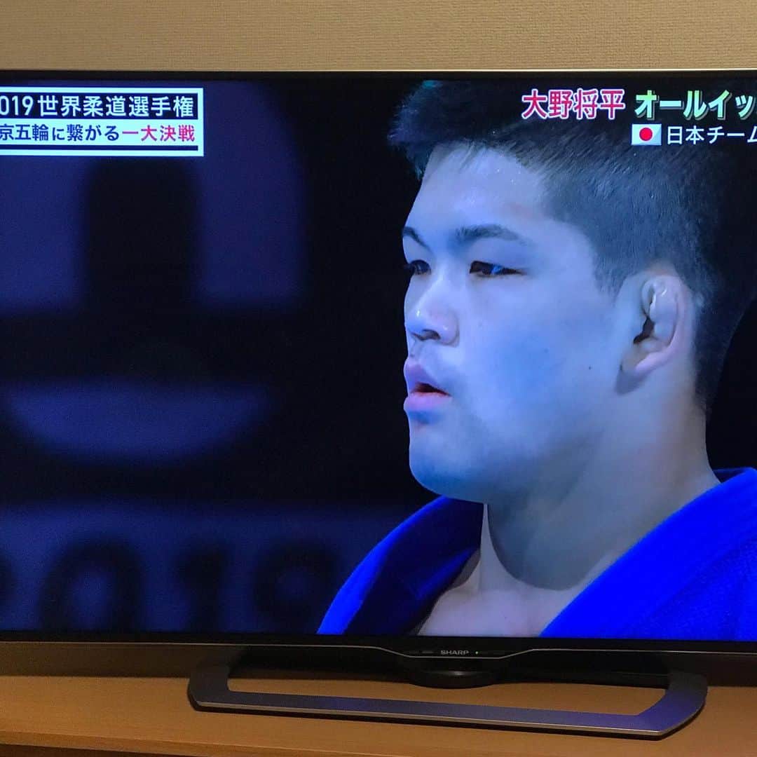のインスタグラム：「強すぎる！！！ ギャーーー！！！((((；ﾟДﾟ))))))) #大野将平 #世界柔道2019」