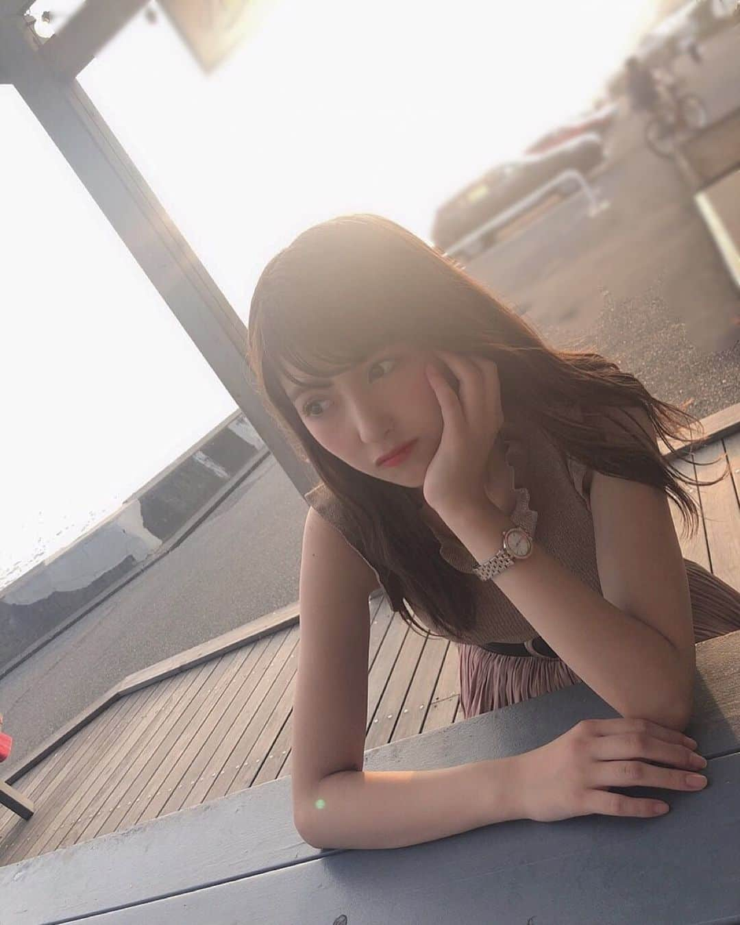 華山志歩さんのインスタグラム写真 - (華山志歩Instagram)「インスタグラマー気取りしちゃった😎」8月27日 21時04分 - shiho_hanayama_official