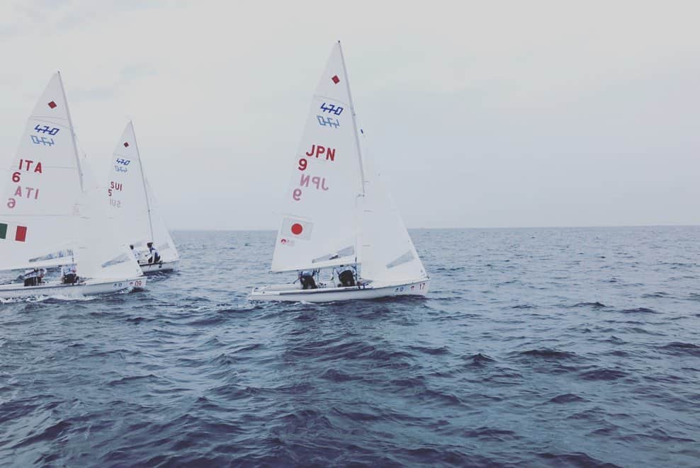 田中美紗樹さんのインスタグラム写真 - (田中美紗樹Instagram)「Day1 #sailingworldcup #470sailing #JPN9」8月27日 21時52分 - i.am.coro