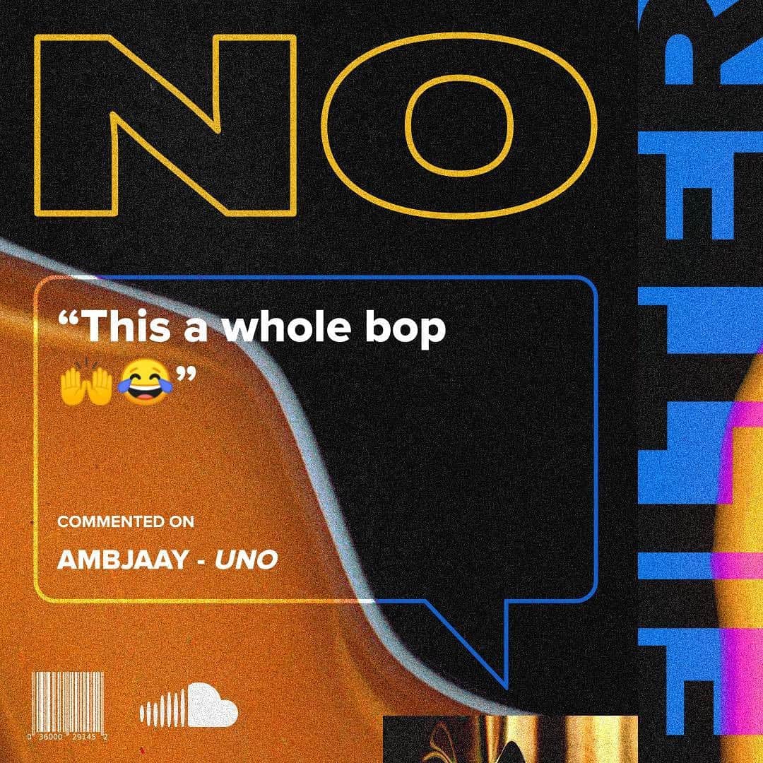 サウンドクラウドさんのインスタグラム写真 - (サウンドクラウドInstagram)「Uno, dos, no tres 🔺 Is @ambjaay’s "Uno" a bop?」8月28日 1時08分 - soundcloud