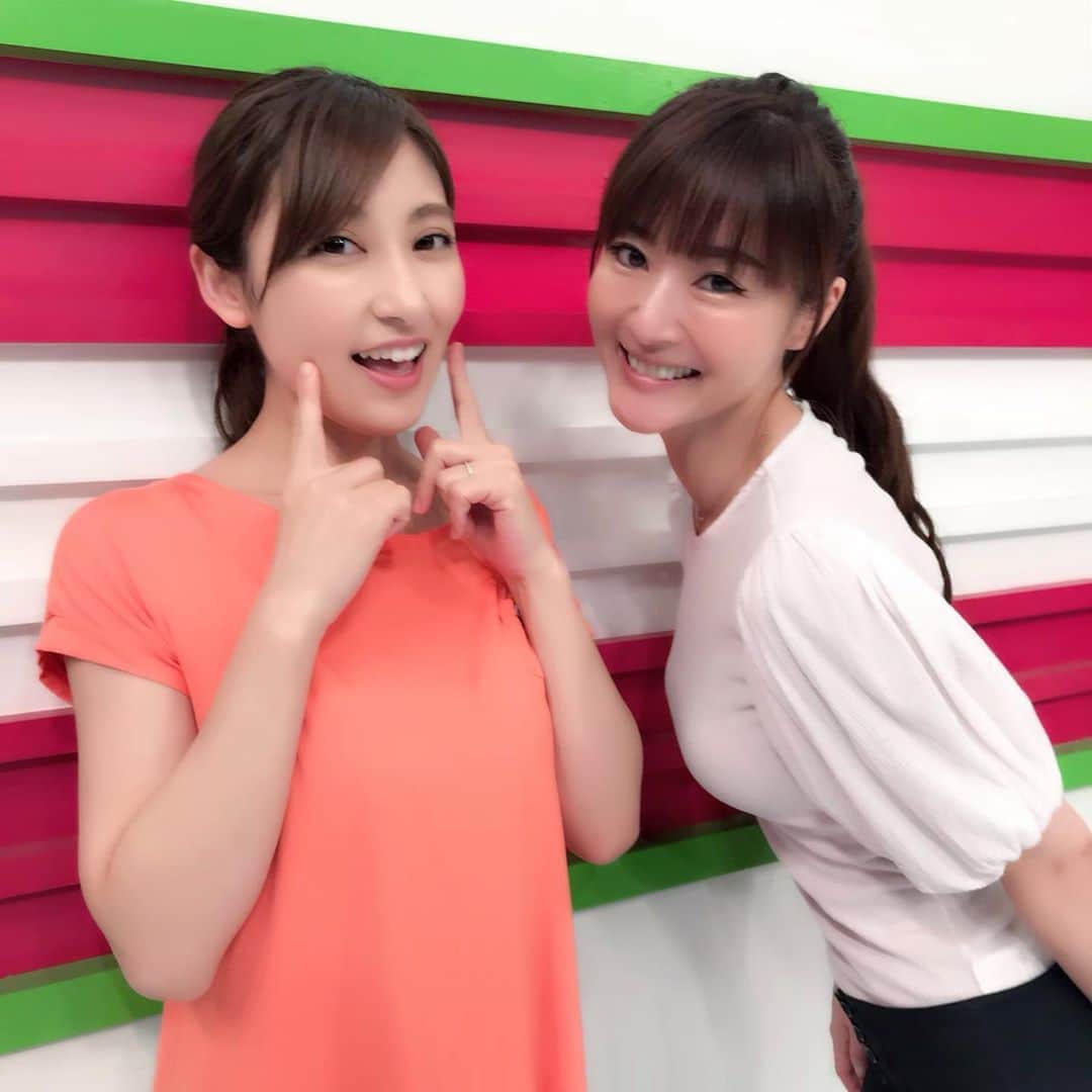 熊田曜子さんのインスタグラム写真 熊田曜子instagram 昨日はフジテレビ ノンストップ の中の通販コーナー いいものプレミアム がoaでした 尊敬する 原志保先生と 美しい方といると 美容に対してのモチベーションが上がります 今日もoa予定なので 良かっ