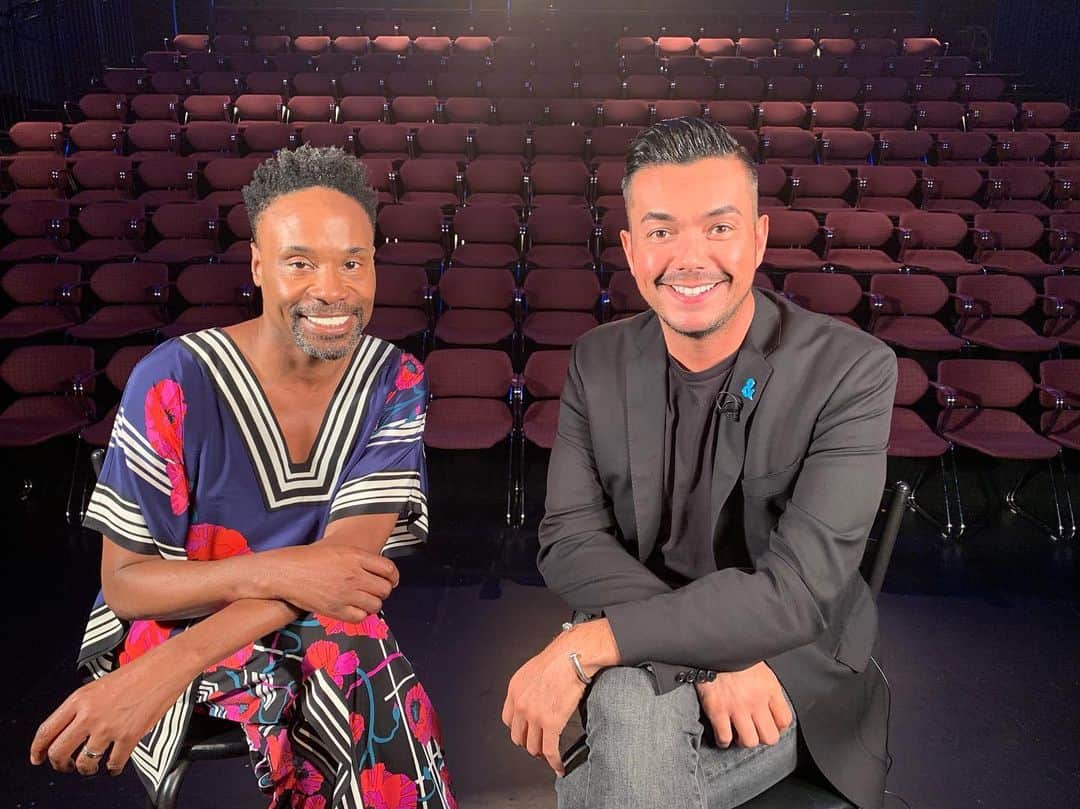 アンソニー・ラモスのインスタグラム：「Get ready for the @glaad interview with icon @theebillyporter - he’s nominated for the Outstanding Lead Actor in a Drama Series #EMMY for @poseonfx GIVE HIM THE 🏆 Link in bio for interview!」
