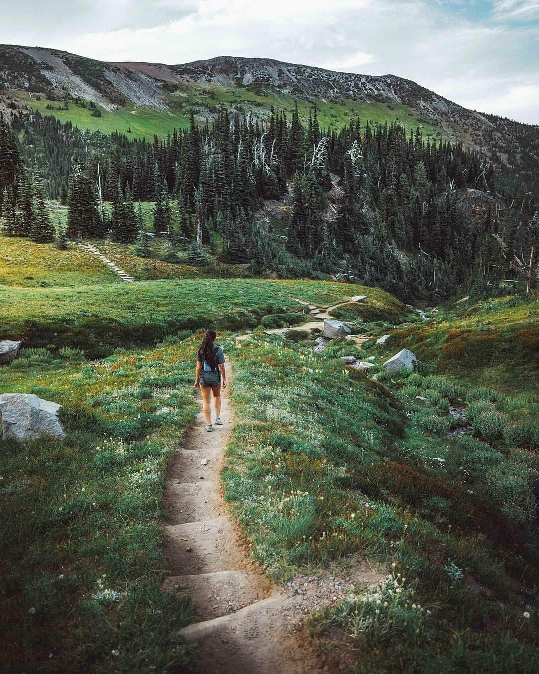 Visit The USAさんのインスタグラム写真 - (Visit The USAInstagram)「“I’ve recently found that sore legs and happy grins are not two separate things...they go together perfectly while wandering in beautiful places like this.🌲” 📷: @tygroby #VisitTheUSA」8月28日 3時00分 - visittheusa