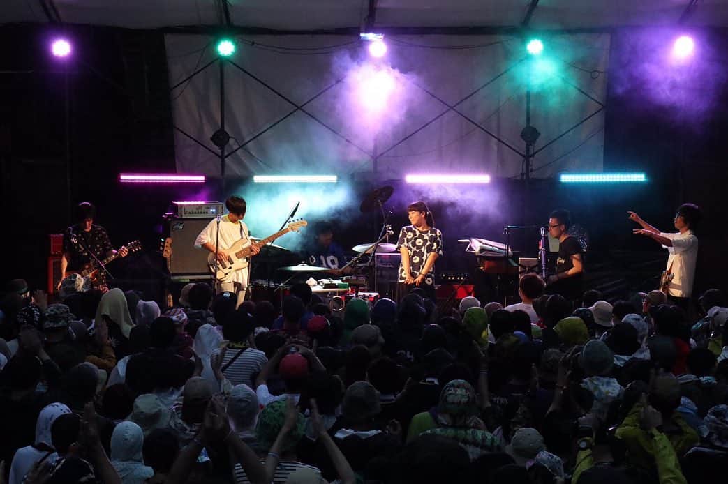 のインスタグラム：「20190825 #QURULI #ONEMUSICCAMP #ONEMUSICCAMP2019」