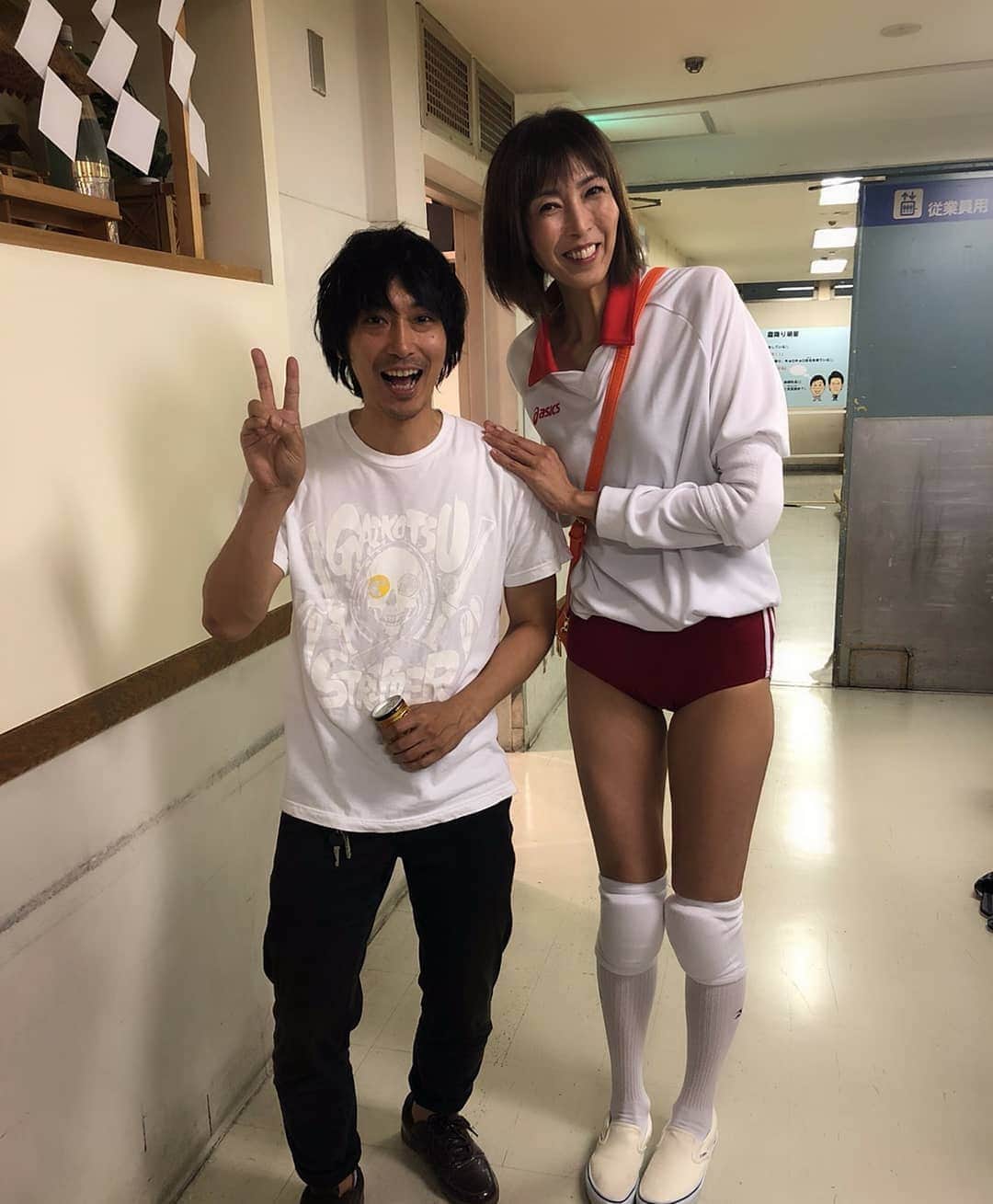 大林素子さんのインスタグラム写真 - (大林素子Instagram)「明日ゆっくりアップしますが、 安達✖️役者 ルミネ 最高に楽しかった♥️」8月28日 4時04分 - m.oobayashi