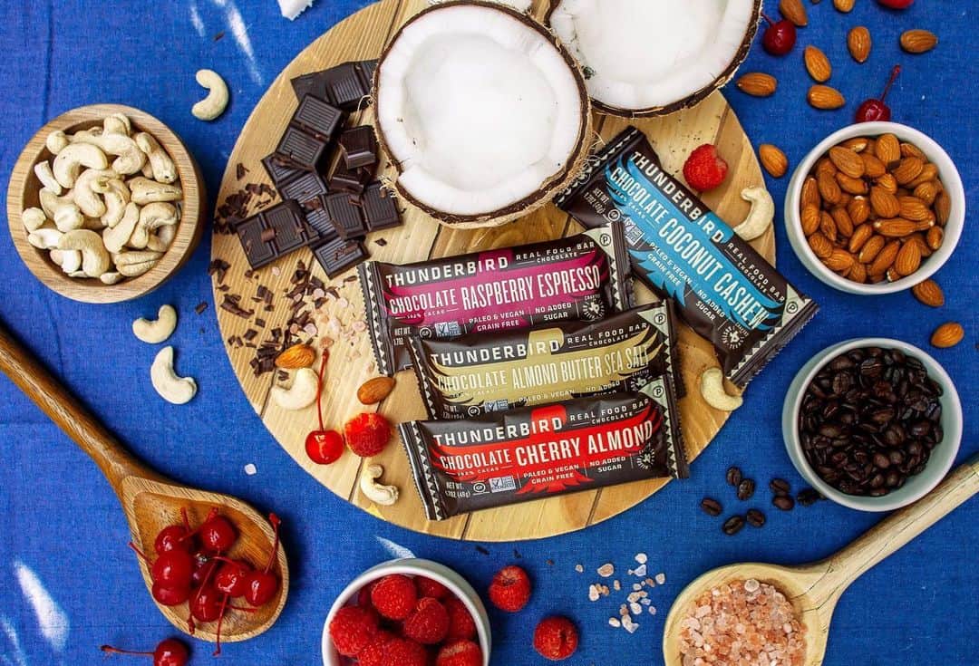 Whole Foods Marketさんのインスタグラム写真 - (Whole Foods MarketInstagram)「Started by athletes in Austin, Texas, @thunderbirdbar bars were created to fuel their adventures. How’d they do that? “Fruits, seeds, nuts, spices,” states Mike Elhaj, CEO. Click the #linkinbio to learn more about their story.」8月28日 4時22分 - wholefoods