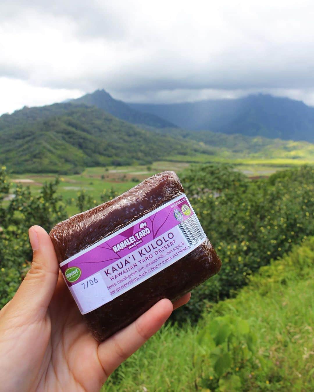 ハワイアン航空さんのインスタグラム写真 - (ハワイアン航空Instagram)「We go crazy for Kauaʻi kūlolo! What about you? This traditional Hawaiian dessert is made using kalo (taro) root, coconut milk and sugar. 😋」8月28日 4時35分 - hawaiianairlines