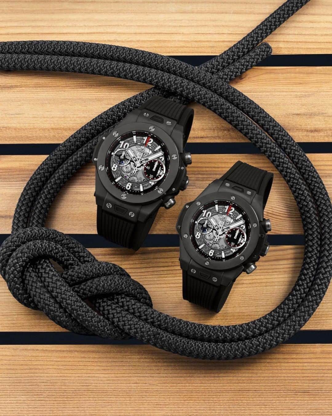 ウブロさんのインスタグラム写真 ウブロinstagram ウブロの人気モデル ビッグ バン ウニコ ブラックマジック に42mmサイズが仲間入り 45mmと42mm あなたはどちらを選ぶ Hublot Bigbangunico Blackmagic ウブロ ビッグバンウニコ ブラックマジック 8月