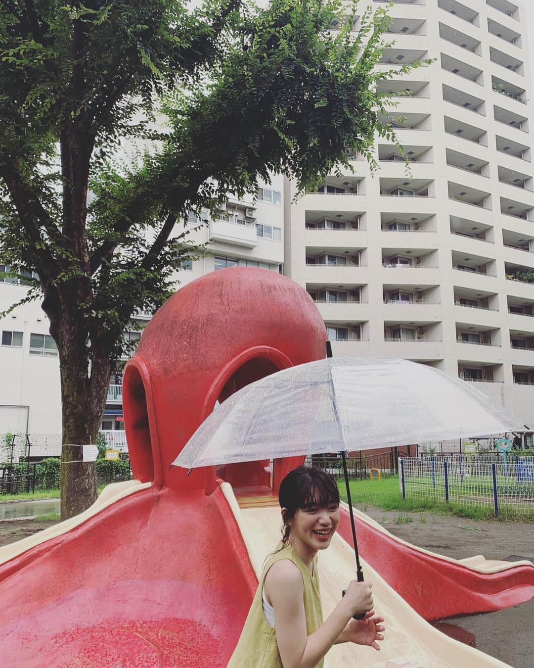 国府田聖那さんのインスタグラム写真 - (国府田聖那Instagram)「雨雨雨〜//☂//﻿ ﻿ ♪¨̮⑅*⋆｡˚✩.*･ﾟ﻿ ﻿ 雨じめじめしちゃってるけど、嫌いじゃない´`*﻿ ﻿ .*･ﾟ　.ﾟ･*.﻿ ﻿ #国府田聖那﻿ #雨」8月28日 17時27分 - seina_kokufuda
