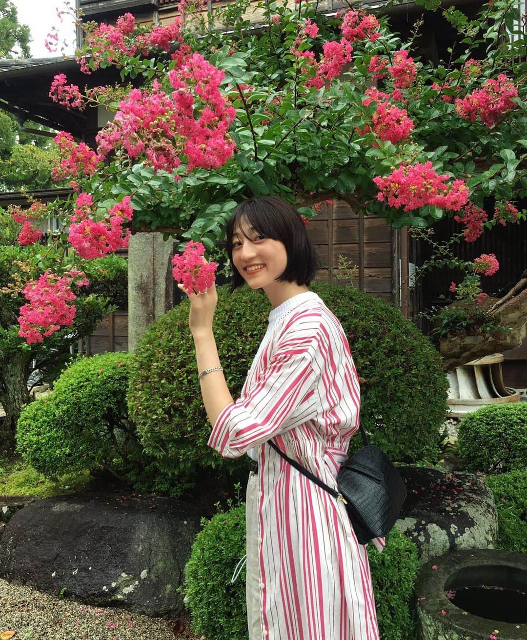 沙田瑞紀さんのインスタグラム写真 - (沙田瑞紀Instagram)「お散歩🌸ジトジト天気だけど、風情のある街並みで癒される〜」8月28日 17時30分 - mizuki_masuda