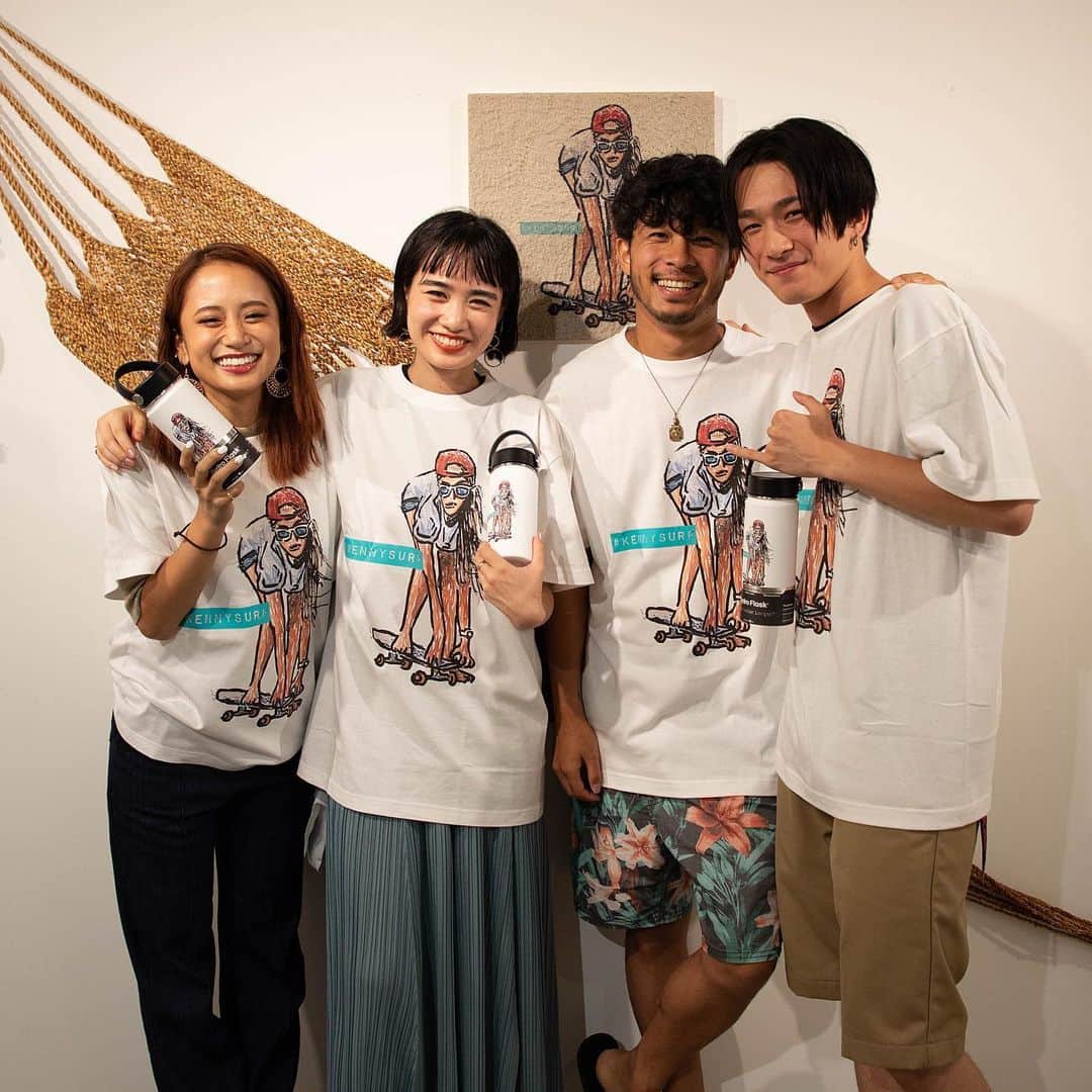 田辺莉咲子さんのインスタグラム写真 - (田辺莉咲子Instagram)「大好き人間🧒🏻🌻🧔🏾🌻👦🏻 個展素敵だった✨」8月28日 17時58分 - risako_tanabe