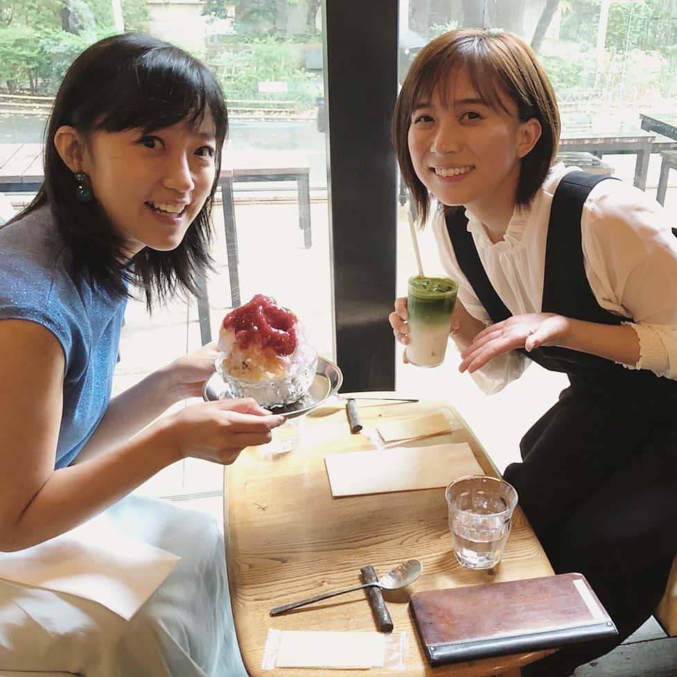 山本雪乃さんのインスタグラム写真 - (山本雪乃Instagram)「☕️ とっても久しぶりに 由恵さんと お茶をさせてもらいました😋  めちゃくちゃ 楽しく癒されました😂  いろんな話ができて、 今後のアナウンサー人生の アドバイスもいただきました。  ありがたいです😭  #さみしくなるなあ」8月28日 17時58分 - yukino_yamamoto5